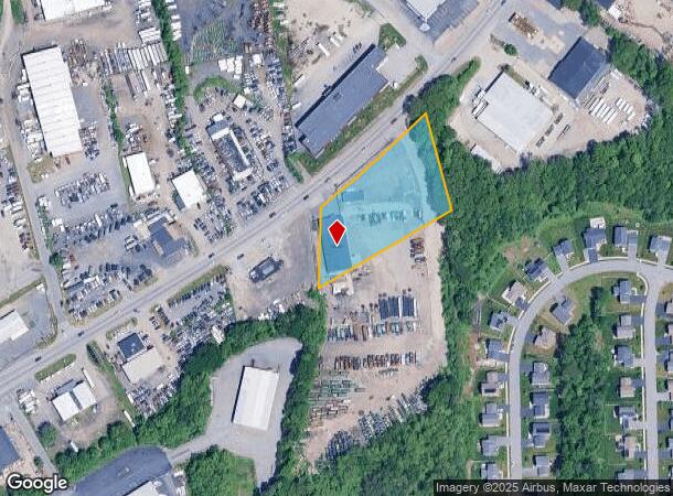  221 Sw Cutoff, Worcester, MA Parcel Map