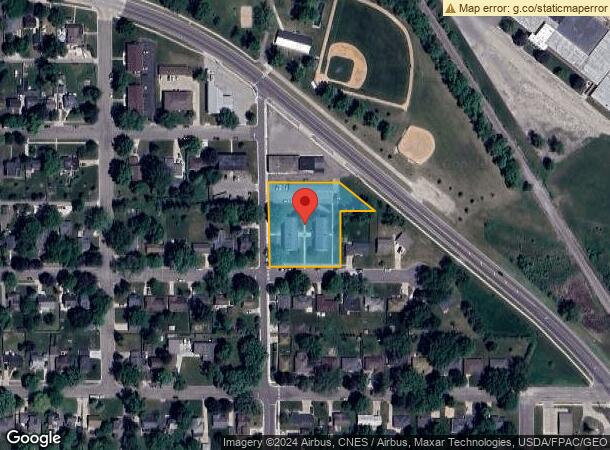  706 E Academy St, Owatonna, MN Parcel Map