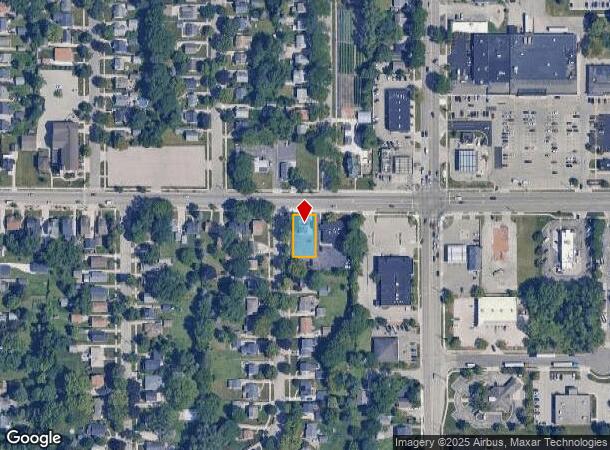 1108 Leonard St Ne, Grand Rapids, MI Parcel Map