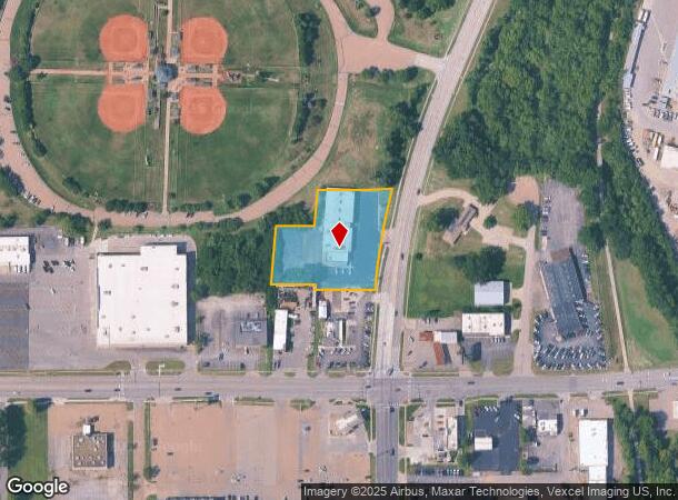 2861 S Kansas Ave, Topeka, KS Parcel Map