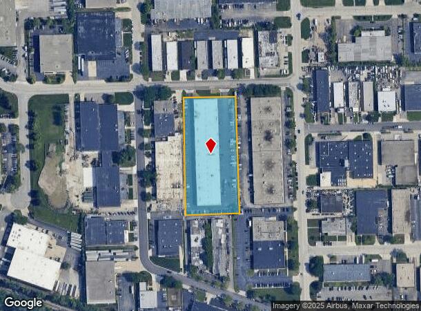415 W Belden Ave, Addison, IL Parcel Map