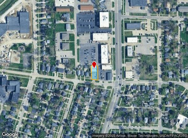 116 27Th St Ne, Cedar Rapids, IA Parcel Map