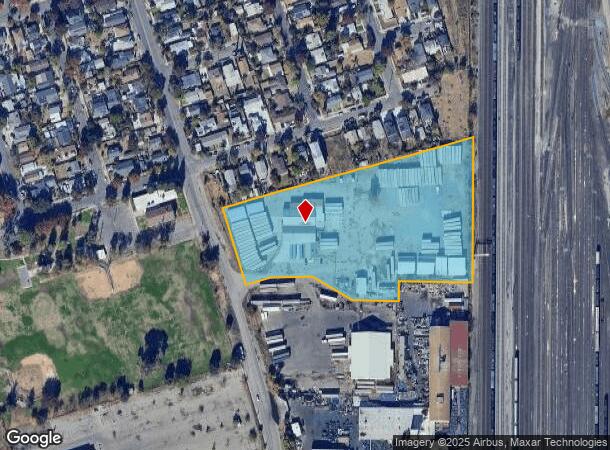 2402 S California St, Stockton, CA Parcel Map