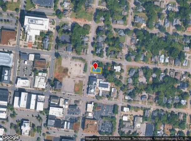  220 N Spring St, Murfreesboro, TN Parcel Map