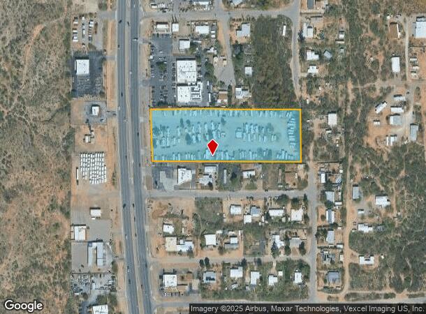  16100 N Oracle Rd, Tucson, AZ Parcel Map