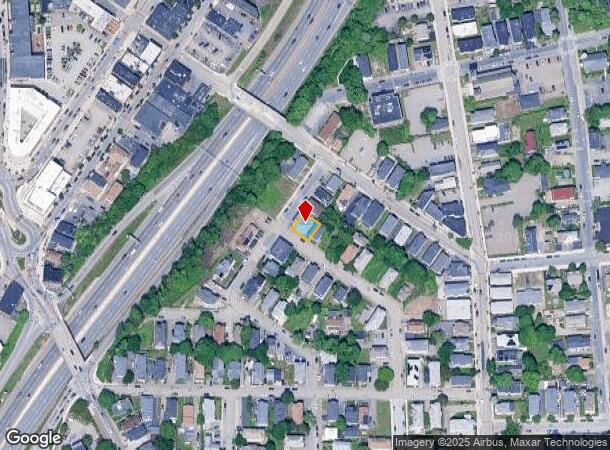  25 Columbia St, Worcester, MA Parcel Map