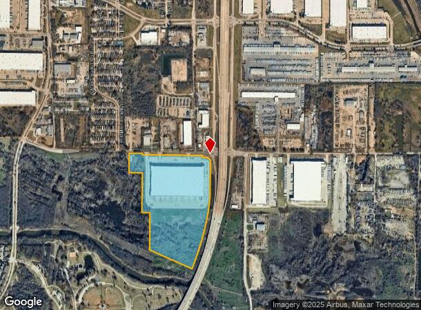  1113 W Oakdale Rd, Grand Prairie, TX Parcel Map