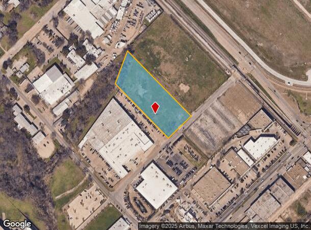 2705 Hawes Ave, Dallas, TX Parcel Map