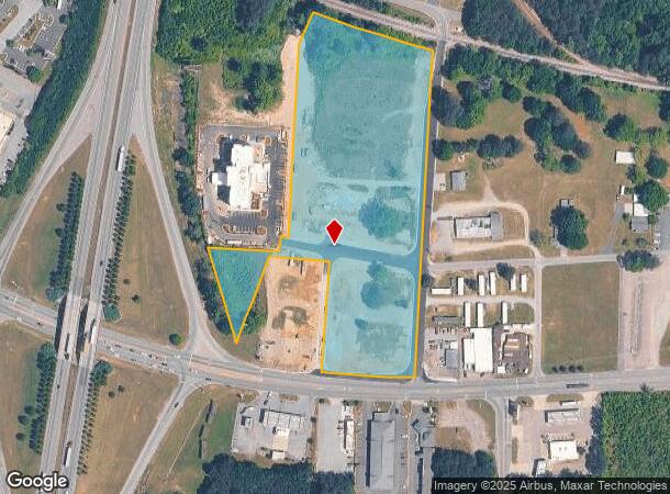 1606 Julian R Allsbrook Hwy, Weldon, NC Parcel Map