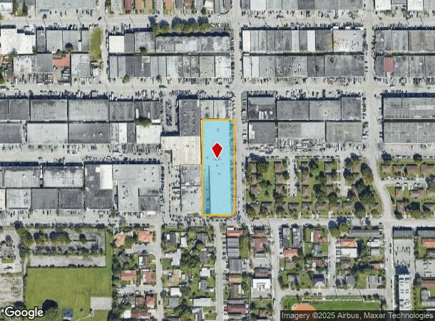 2500 W 6Th Ave, Hialeah, FL Parcel Map