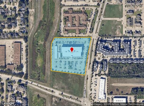 2051 Greenhouse Rd, Houston, TX Parcel Map