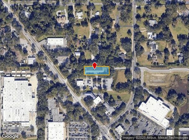  2222 Lithia Center Ln, Valrico, FL Parcel Map