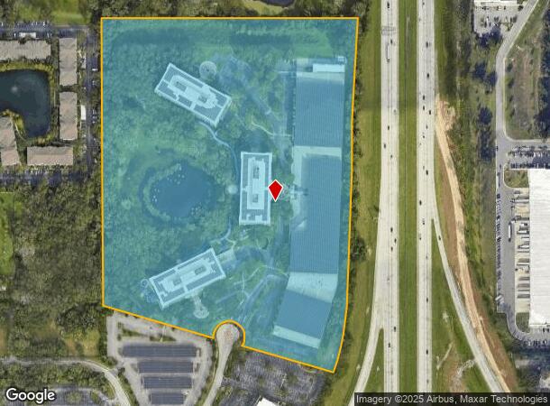  10430 Highland Manor Dr, Tampa, FL Parcel Map