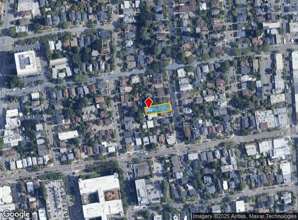 2916 Hillegass Ave, Berkeley, CA Parcel Map