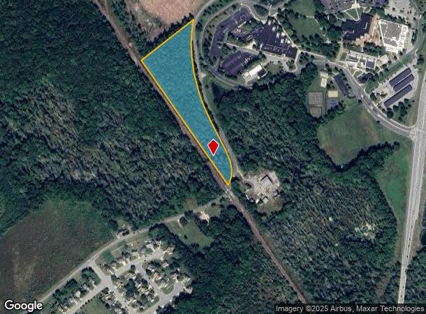 W Denneys Rd, Dover, DE Parcel Map