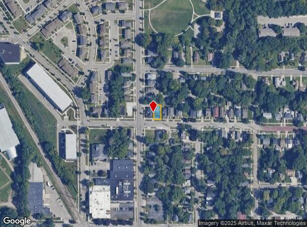  305 Cedar St Ne, Grand Rapids, MI Parcel Map