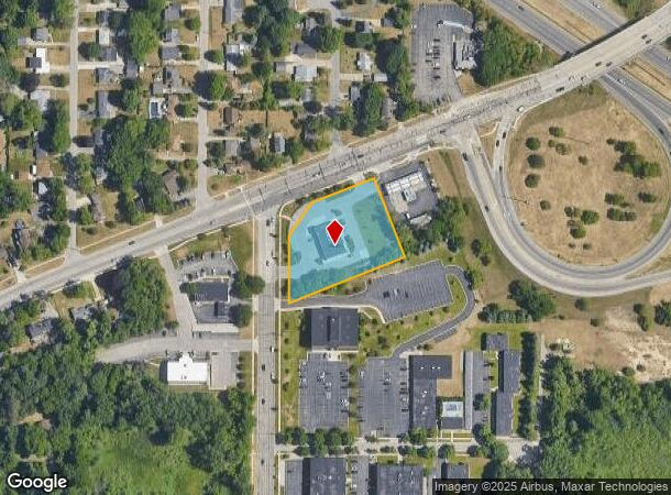  3100 Plainfield Ave Ne, Grand Rapids, MI Parcel Map