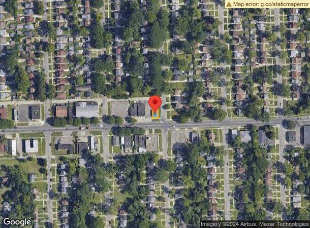  18500 Schoolcraft, Detroit, MI Parcel Map