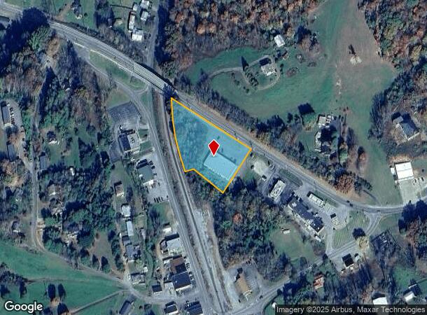  9785 Franklin St, Ferrum, VA Parcel Map