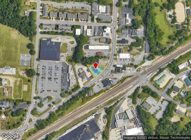 102 W Main St, Jamestown, NC Parcel Map