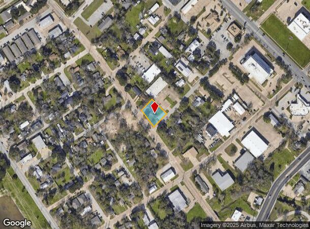  400 Oak St, Bryan, TX Parcel Map