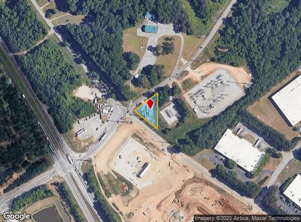  585 Factory Shoals Rd, Austell, GA Parcel Map