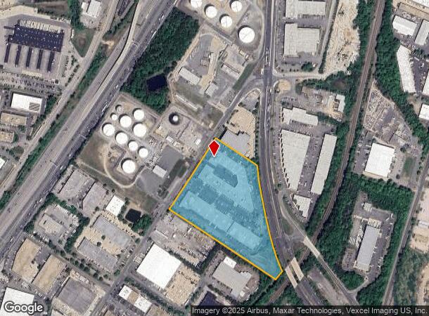  8209 Terminal Rd, Lorton, VA Parcel Map