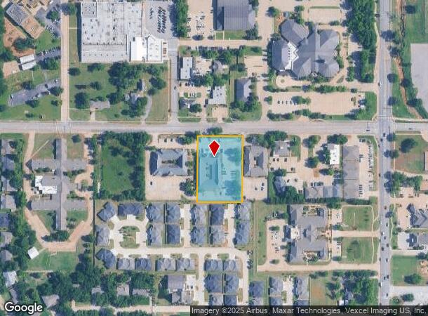 1300 E 9Th St, Edmond, OK Parcel Map