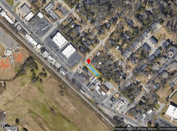  127 Vista Cir, Macon, GA Parcel Map