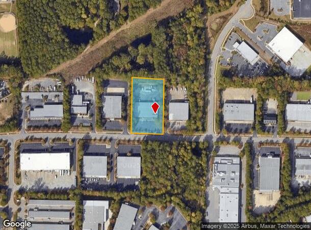  1070 Classic Rd, Apex, NC Parcel Map