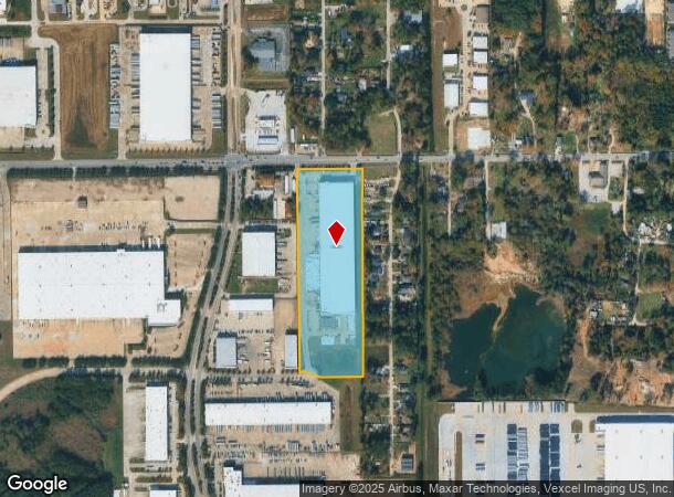  8575 Volta Dr, Humble, TX Parcel Map