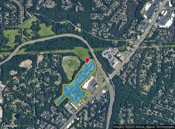 1805 Roswell Rd, Marietta, GA Parcel Map