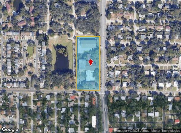 10002 N 56Th St, Temple Terrace, FL Parcel Map