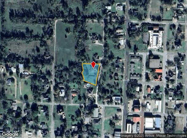  607 4Th St, Honey Grove, TX Parcel Map