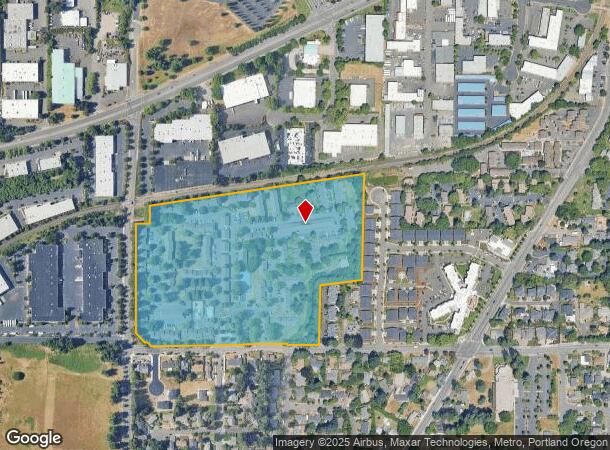  9301 Sw Sagert St, Tualatin, OR Parcel Map