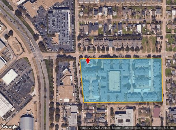 4400 W University Blvd, Dallas, TX Parcel Map