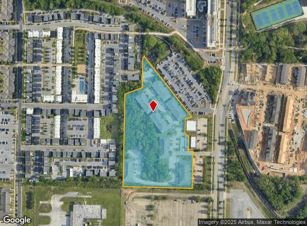  936 S Sports Fan Dr, Fayetteville, AR Parcel Map