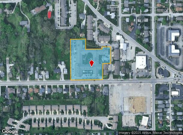 2002 Albany St, Beech Grove, IN Parcel Map