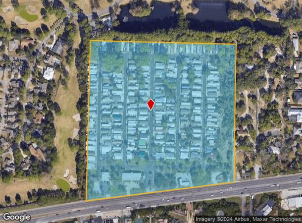  9950 Us Highway 98 W, Miramar Beach, FL Parcel Map