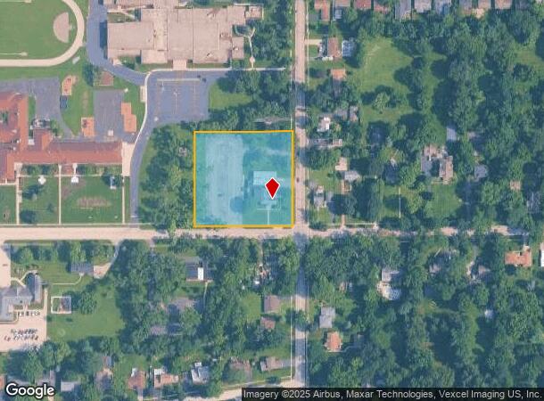  406 W Woodstock St, Crystal Lake, IL Parcel Map