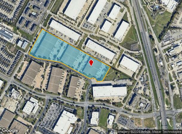  15833 Long Vista Dr, Austin, TX Parcel Map