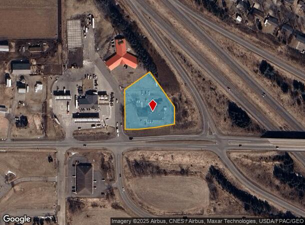 1628 Woodard Rd, Bloomer, WI Parcel Map