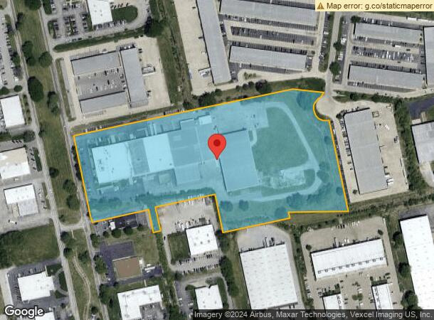  620 Spirit Of Saint Louis Blvd, Chesterfield, MO Parcel Map