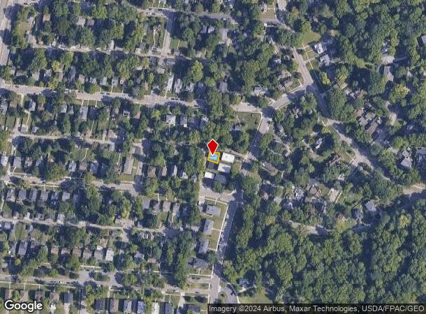  2551 Hilton Dr, Dayton, OH Parcel Map