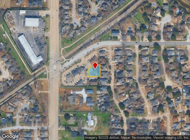 935 W Glade Rd, Hurst, TX Parcel Map
