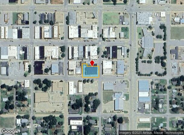 118 S 5Th St, Clinton, OK Parcel Map