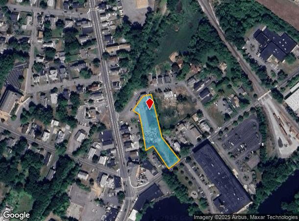  24 Weir Ave, Taunton, MA Parcel Map