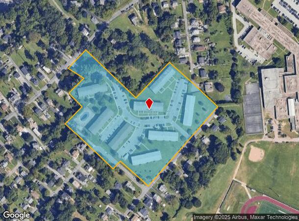 Old Milford Mill Rd, MD Parcel Map