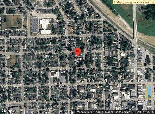  107 E Greene St, Piqua, OH Parcel Map