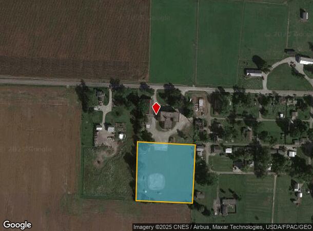  10843 Foundation Rd, Croton, OH Parcel Map